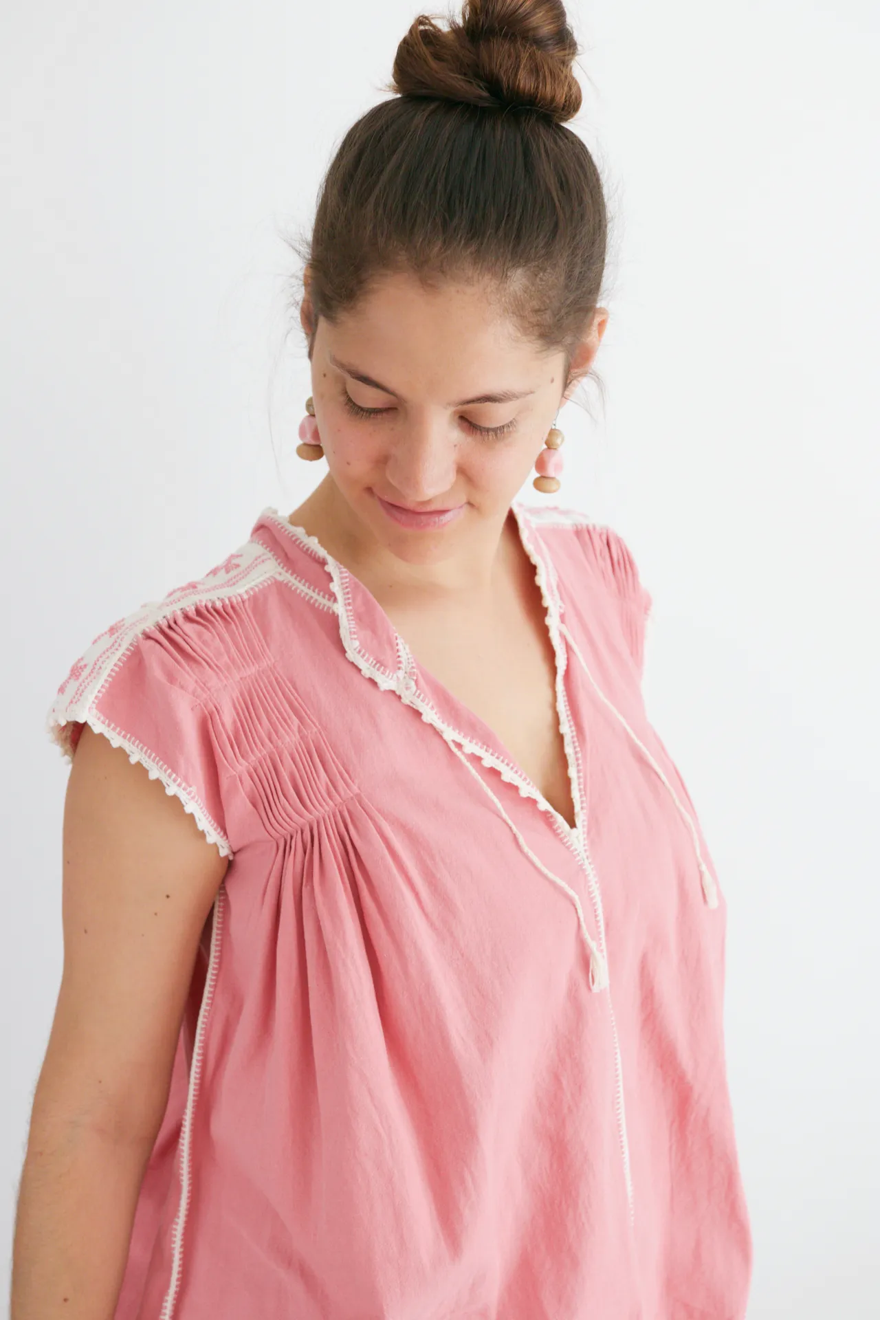 Victoria Blouse - Pink