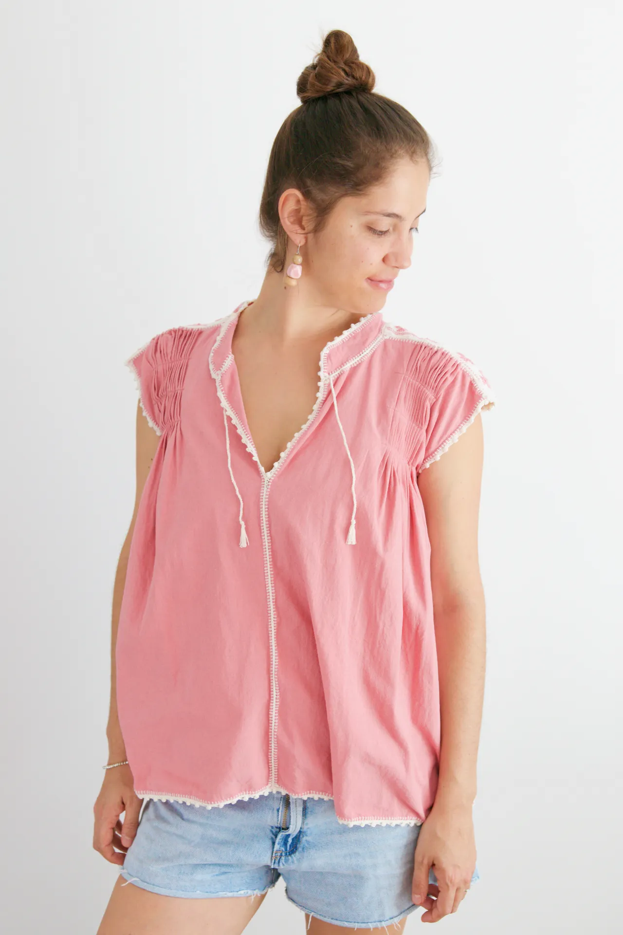 Victoria Blouse - Pink