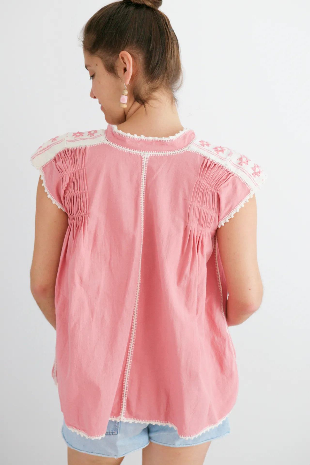 Victoria Blouse - Pink