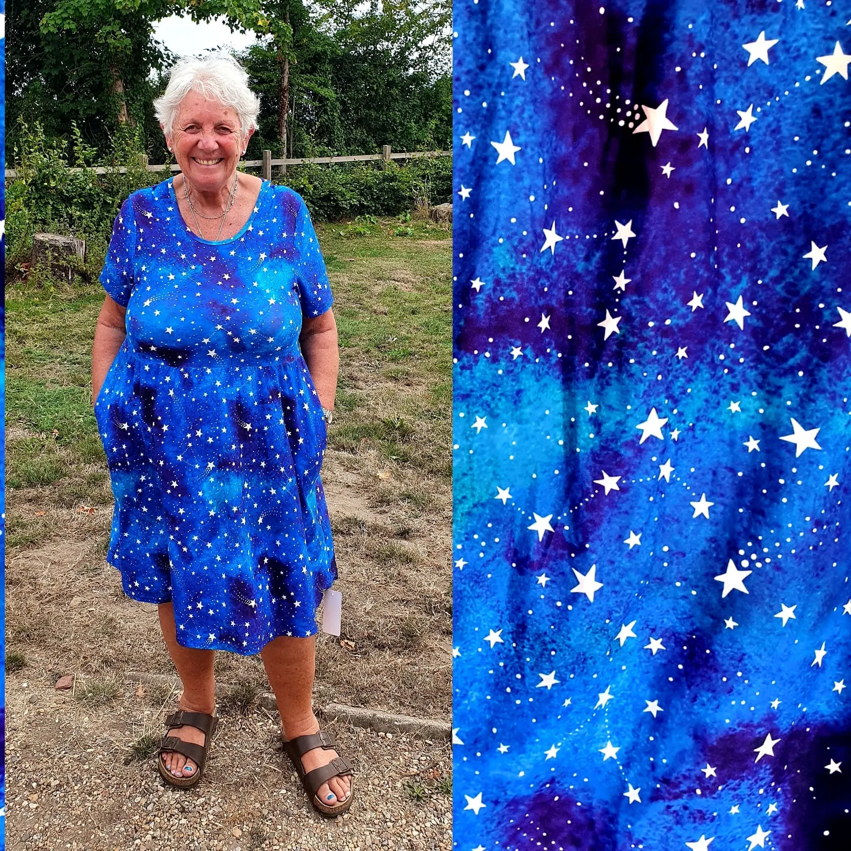 Wish Upon A Star Vintage Skater Dress