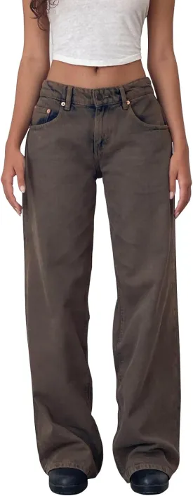 Women's Baggy Denim Pants High Waisted Y2K Wide Leg Oversized Plus Size Boyfriend Cargo Jeans Streetwear Trousers